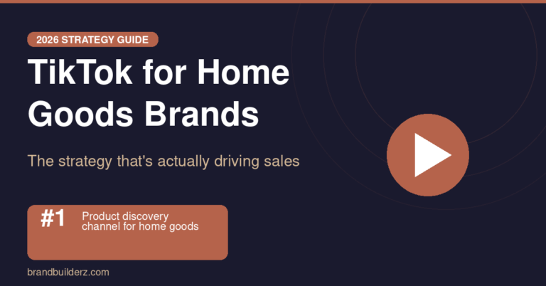 TikTok marketing strategy for home goods brands in 2026 — room transformation content driving sales